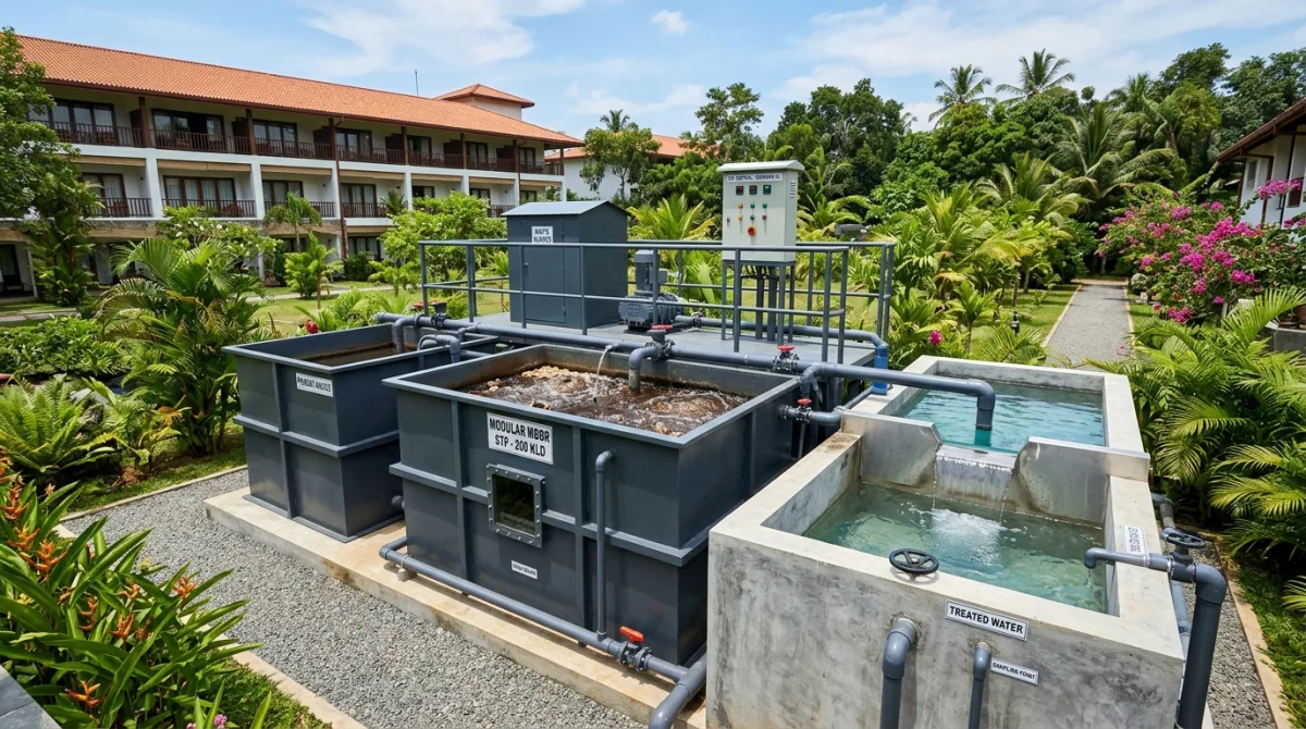 Package Sewage Treatment Plant in Sri Lanka